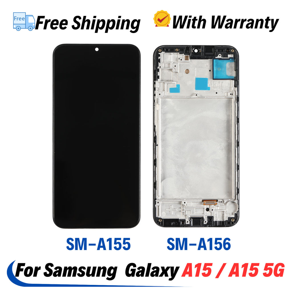 For Samsung Galaxy A15 A155 A15 5G A156 LCD Display Screen Assembly Replacement